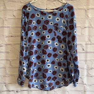 Loft Floral Business Casual Top